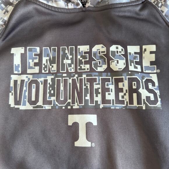NWOT Colosseum Athletics NCAA Tennessee Volunteers Gray OHT USA Hoodie Youth M - Picture 3 of 10